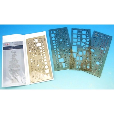 Koh i Noor Šablóna Elektro 0703071 3 ks
