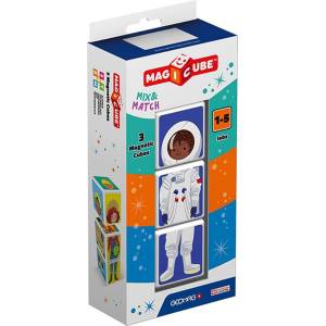 Geomag Комплект магнитни кубчета Geomag - Magicube, Професии, 3 части (G112) - ozone
