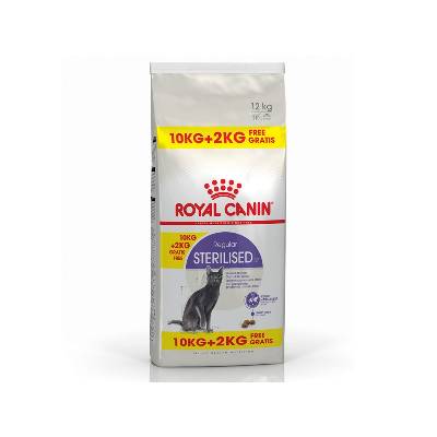 Royal Canin FHN Sterilised 10+2 kg ZADARMO