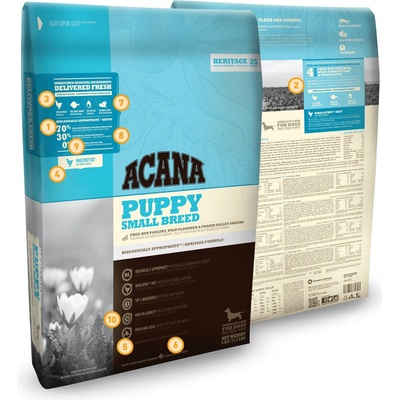 Acana Heritage Puppy small breed 6 kg