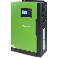 Qoltec 53886 Hybridní solární invertor mimo síť 3,5 kW 100A 24V MPPT Sinus