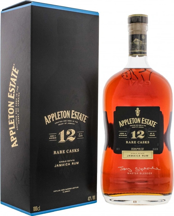 Appleton Estate Rare Casks Jamaica Rum 12y 43% 1 l (holá láhev)