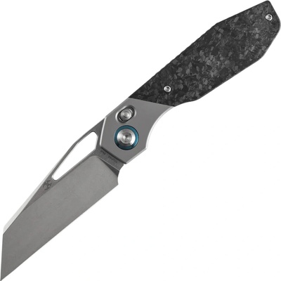 Kansept QTRO Stonewashed Elmax Shred Carbon Fiber Inlay K1118VA3
