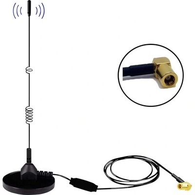 Albrecht MAG31 Anténa s magnetickou základnou DAB + se zesilovačem