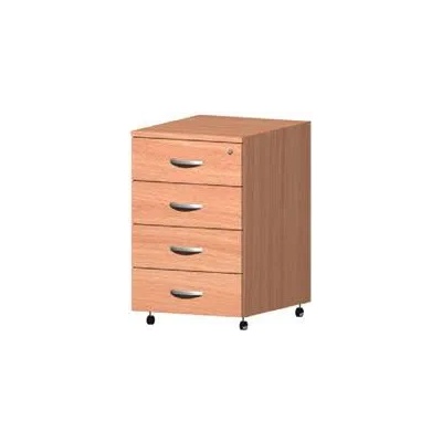 mebel-lendbg Контейнер 4 чекмеджета и ключ + безплатен монтаж