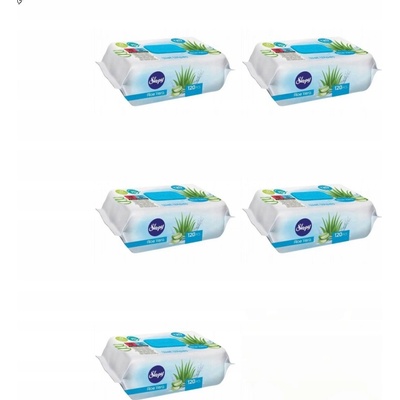 Sleepy Vlhčené obrúsky Aloe vera 120 ks