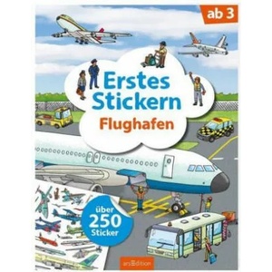 Erstes Stickern - Flughafen | Sebastian Coenen (ISBN: 9783845833958)