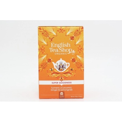 English Tea Shop Kurkuma zázvor a citronová tráva 20 sáčků