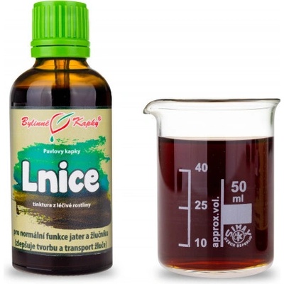 Bylinné kapky Lnice tinktura 50 ml