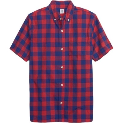 GAP 671079-00 Dětská kostkovaná košile Červená – Zboží Dáma