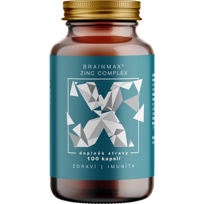 BrainMax Zinc Complex, 100 растителни капсули