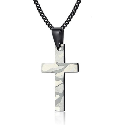 Amparo Miranda Přívěsek Kříž PS725 Camouflage