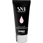 SNB Hybrid UV гел SNB, 60 гр, прозрачно розово (NPH01) - topmarket