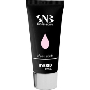 SNB Hybrid UV гел SNB, 60 гр, прозрачно розово (NPH01) - topmarket