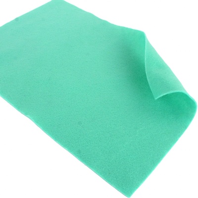 Plsť (filc) 20x30cm - 1mm - různé barvy Plst - filc 20x30cm: 33-71 Zelený tyrkys