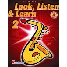 Look Listen & Learn 2 Method for Alt Saxophon + CD