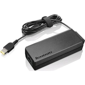 Lenovo Захранване (оригинално) за лаптопи Lenovo 20V/4.5A/90W, (Square Tip - Правоъгълна Букса)