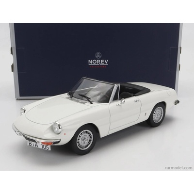 Norev Alfa romeo Duetto 2000 Spider 1978 Bílá 1:18