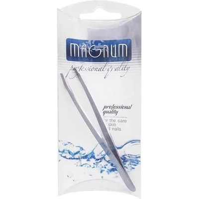 Magnum Скосена неръждаема пинсета 9.5см 069