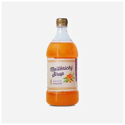Moštěnický sirup Rakytník extra hustý 12 x 700 ml