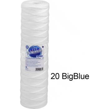 Aquafilter механичен филтър от PP шнур 5 микр BigBlue 20 инча