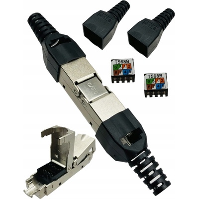 Lanberg beznástrojová sieťová spojka RJ45 kat. 6 FTP