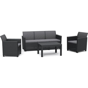 KETER CLAIRE 5 SEATERS SET grafit