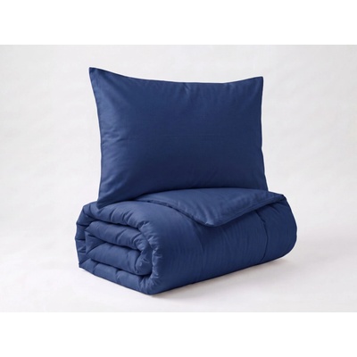 Brotex obliečky Satén Tmavomodrá 220x220 70x90