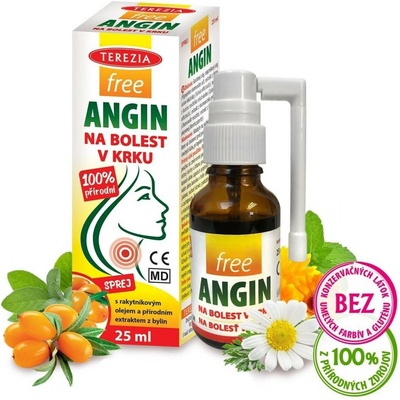 Terezia Company FreeANGIN spray na bolest v krku 25 ml