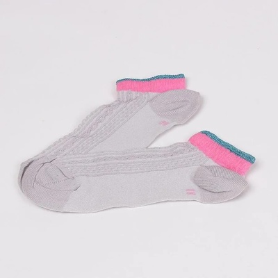 Детски терлици в сиво и розово