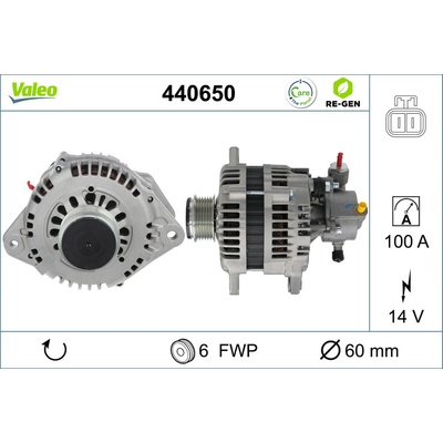 Alternátor VALEO 440650