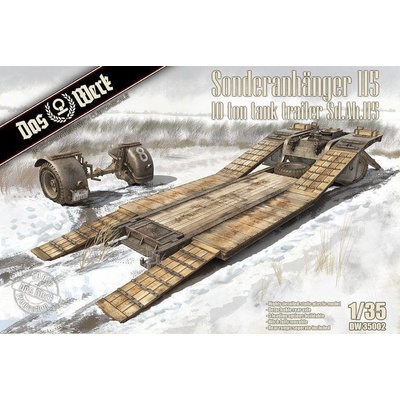 Das Werk SONDERANHAENGER 115 10 TON TANK TRAILER SD.ANH. 115 TRAILER 1:35
