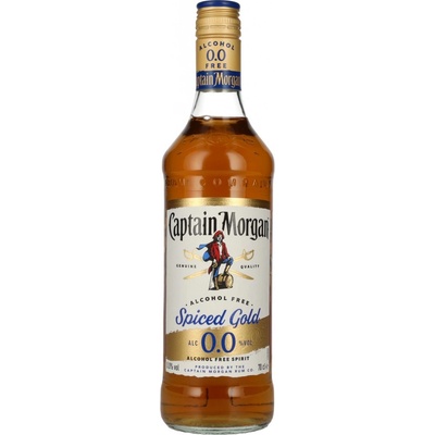 Captain Morgan Spiced Gold Alcohol Free 0.0% 0.7 L (čistá fľaša)
