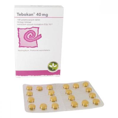 Tebokan 40 mg por.tbl.flm. 100 x 40 mg