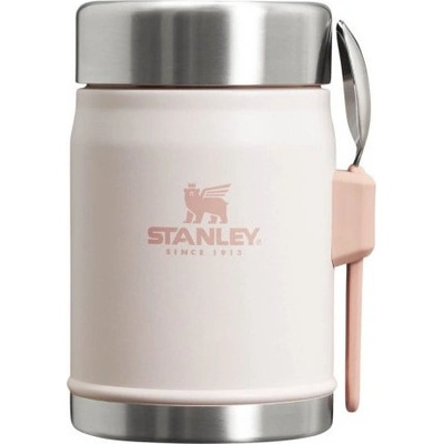 Stanley Termoska na jedlo s lyžicou vidličkou 400 ml ružová