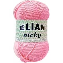 Pletací příze Elian Nicky 229 - růžová