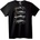NOONEBRAND Тениска Поколения коли MK. 2-5 - 4XL, Black
