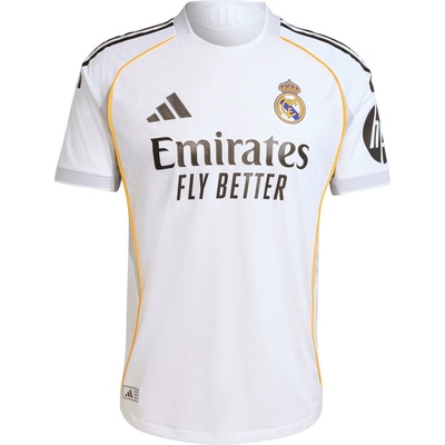 adidas Real Madrid Home Authentic Jersey 2025/26 bílá