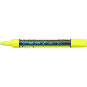 Schneider Мелков маркер, 2-3 мм, SCHNEIDER "Maxx 265", жълт 126505 (126505)