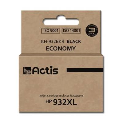 Compatible Мастило Actis KH-932BKR (резервно HP 932XL CN053AE, стандартно, 30 ml, черно) (KH-932BKR)