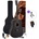 SX SD104KBK Standard SET Black Акустична китара