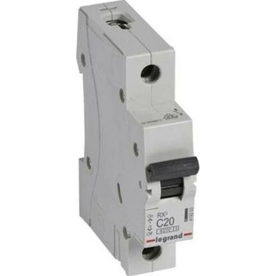 Legrand - Jednofázový istič RX3 1P C 20A 6000A 419203