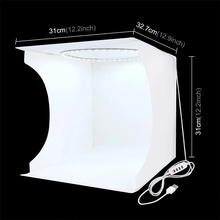 Puluz Light box softbox bílý LED osvětlení 30 cm