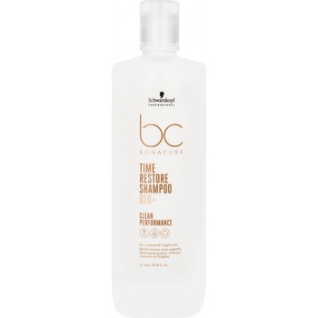 Schwarzkopf BC Bonacure Time Restore Shampoo Q10+ pro zralé vlasy 1000 ml