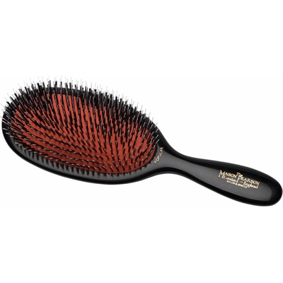Mason Pearson Popular Bristle & Nylon Hairbrush BN1 Čierna