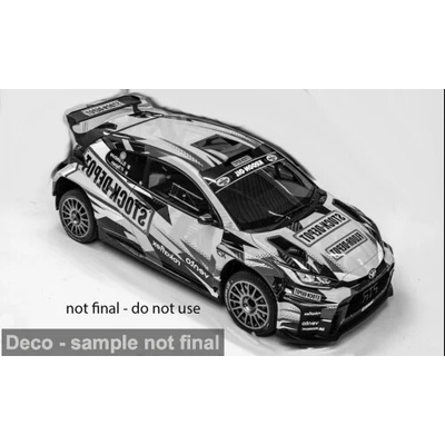 IXO Toyota GR Yaris Rally2 Rally Ypres 2026 #2 Lefebvre Tsjoen 1:43