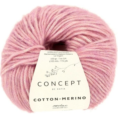 Katia Cotton Merino 119 růžová