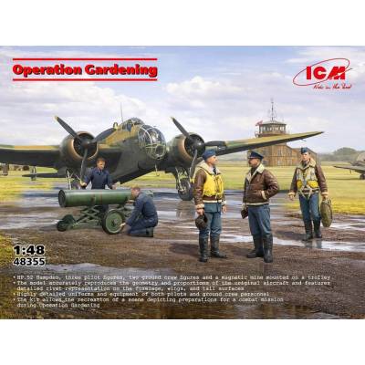 ICM Operation Gardening HP.52 Hampden & 5 fig. 1:48