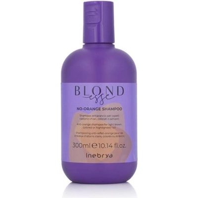 Inebrya BLONDesse No-Orange Shampoo 300 ml подхранващ шампоан, неутрализиращ оранжевите подтонове унисекс