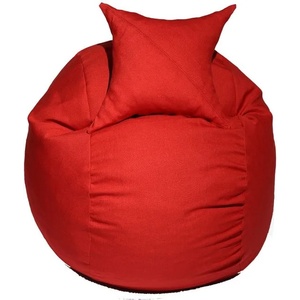 PUFRELAX Комплект, Барбарон и декоративна възглавница, 450л. Matusalem - Montana Red, , Перящ се калъф, Подходящ за деца, Пълнеж с микс от мемори пяна и дунапрен, Гама Diamond, 8147 (PUF-M-MP-D-MR) - topmarket